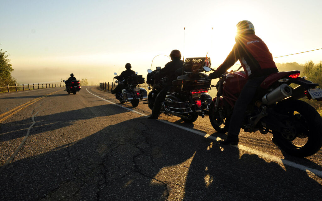 Top Ontario Motorcycle Routes - Daybreak on the Temiskaming Loop Tour - Rob Stimpson_DSC9117